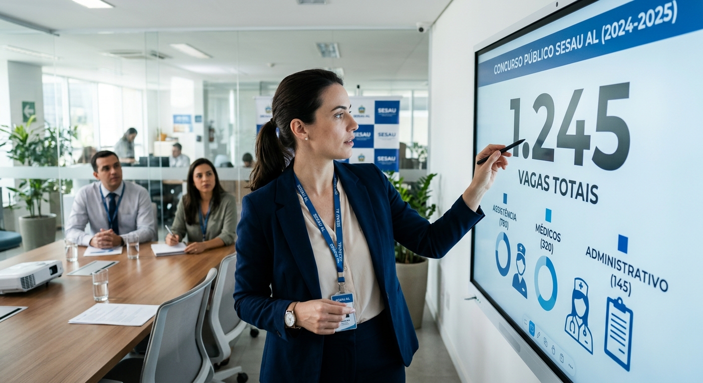Número de Vagas do Concurso Sesau AL 2023: Análise Detalhada